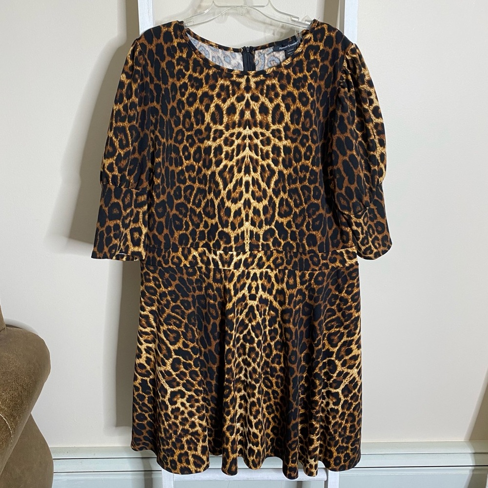 NWT Ashley Stewart Animal Print Dress. Size 22/24.